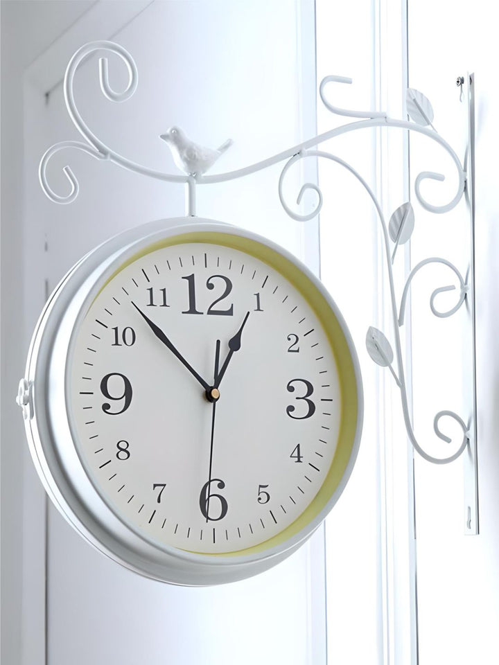 Abstract shaped wall clock