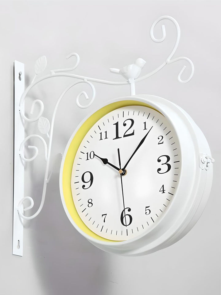 Abstract shaped wall clock
