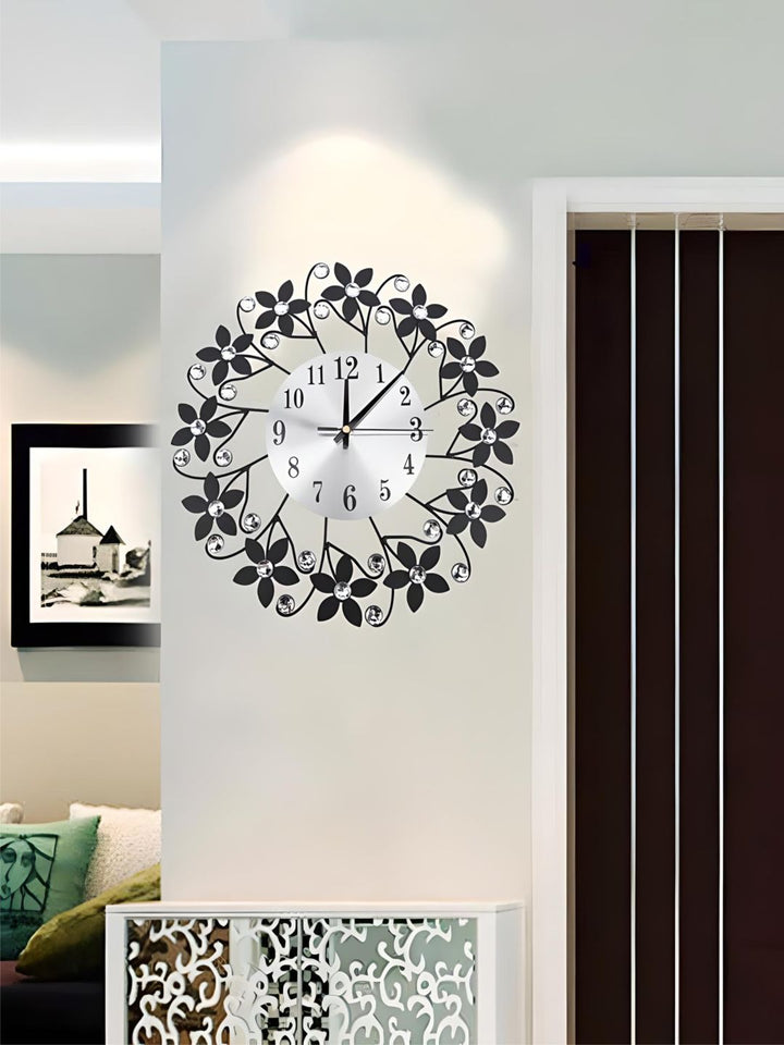 Abstract shaped wall clock