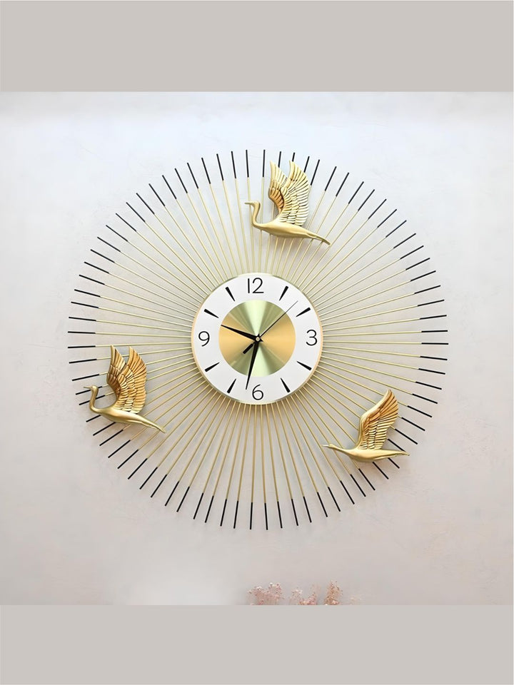 Abstract shaped wall clock
