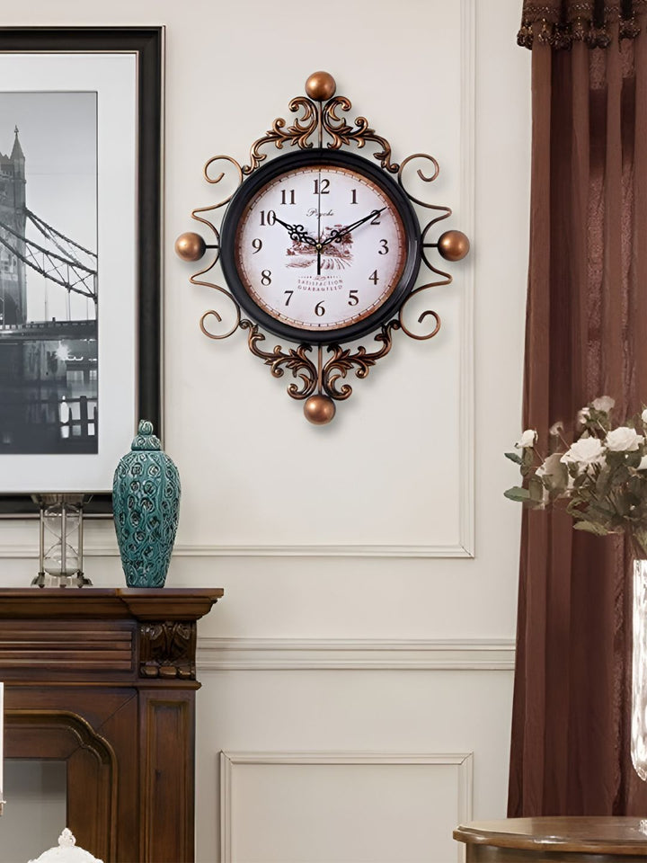Abstract shaped wall clock