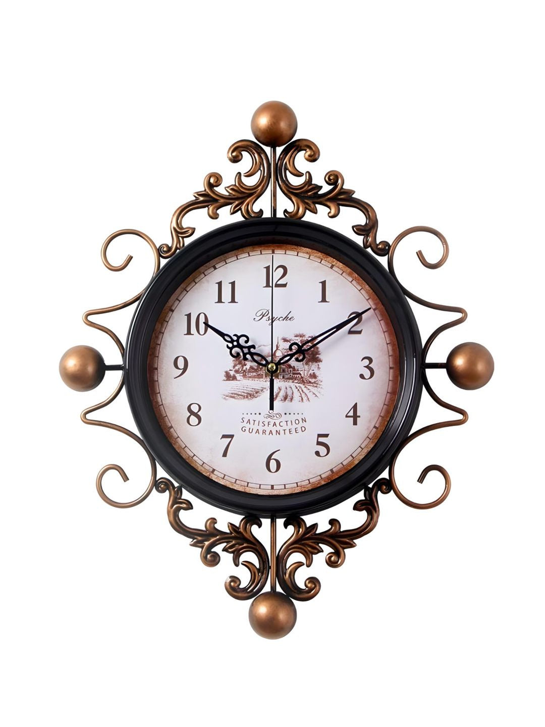 Abstract shaped wall clock