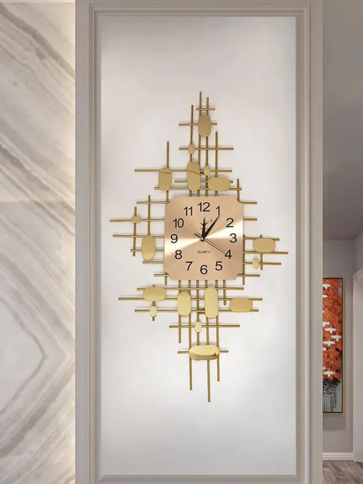 Abstract shaped wall clock