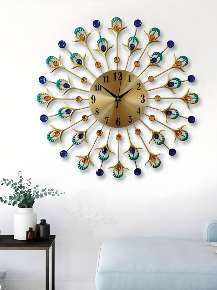 Abstract shaped wall clock