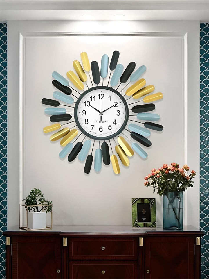 Abstract shaped wall clock
