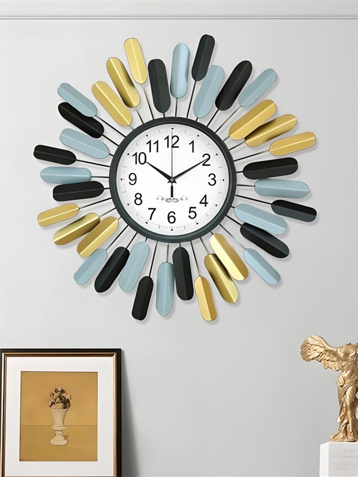 Abstract shaped wall clock