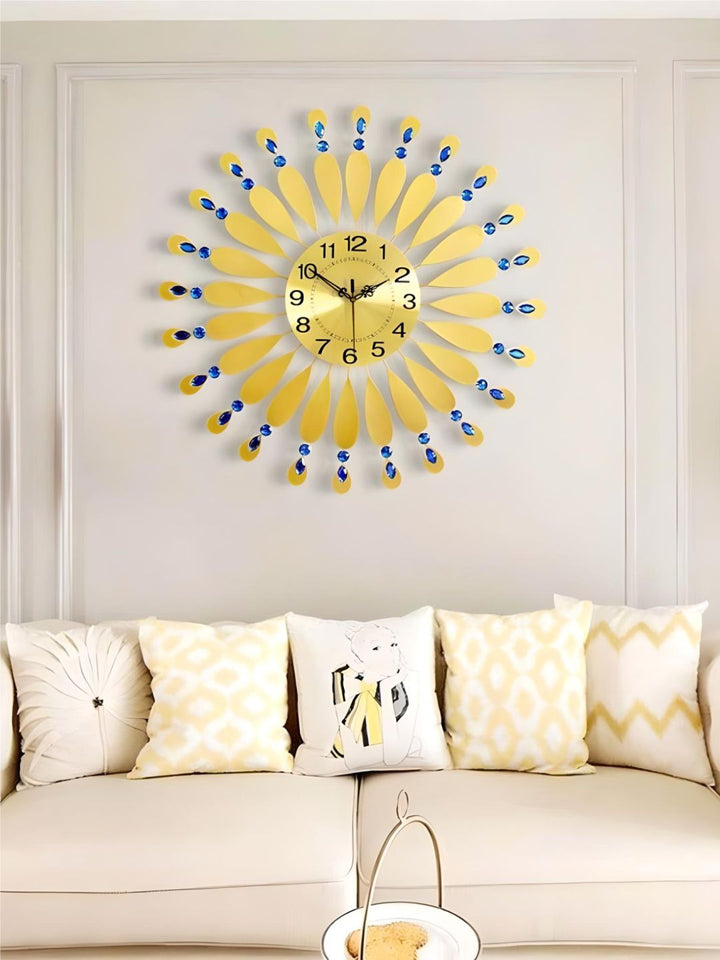 Abstract shaped wall clock