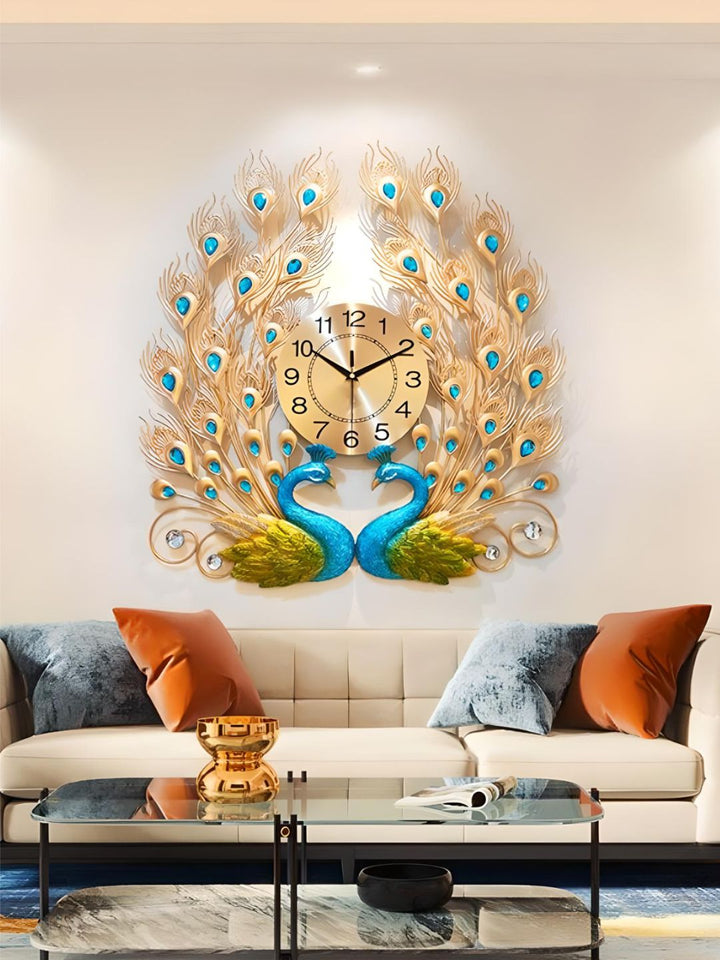 Abstract shaped wall clock