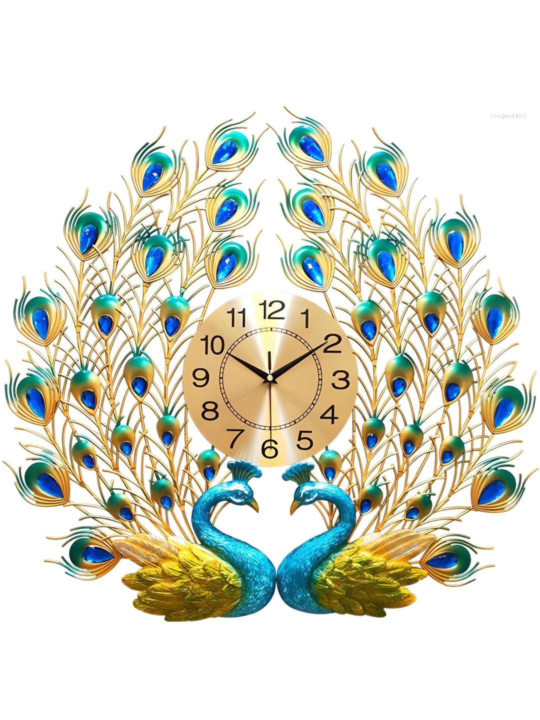 Abstract shaped wall clock