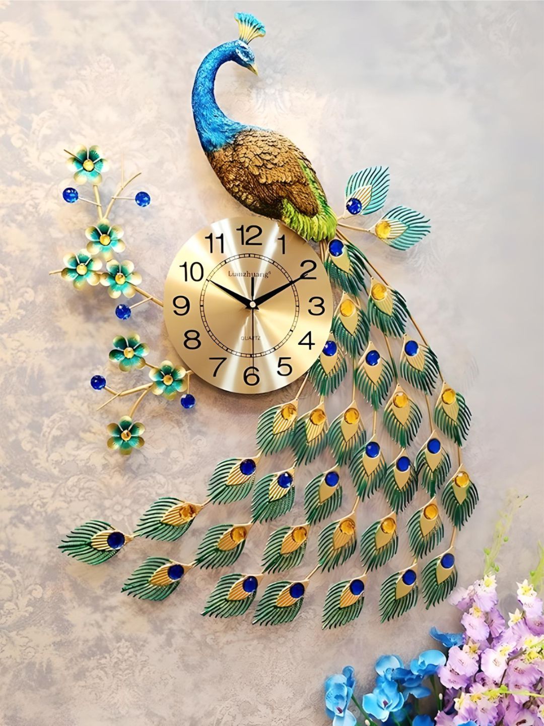 Abstract shaped wall clock
