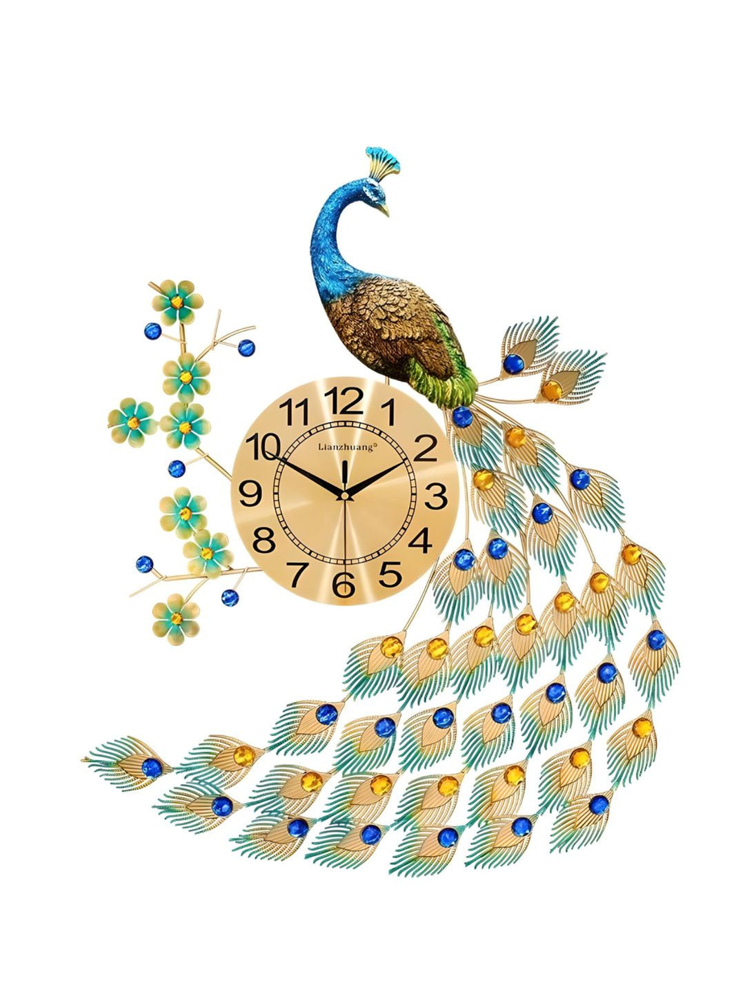 Abstract shaped wall clock