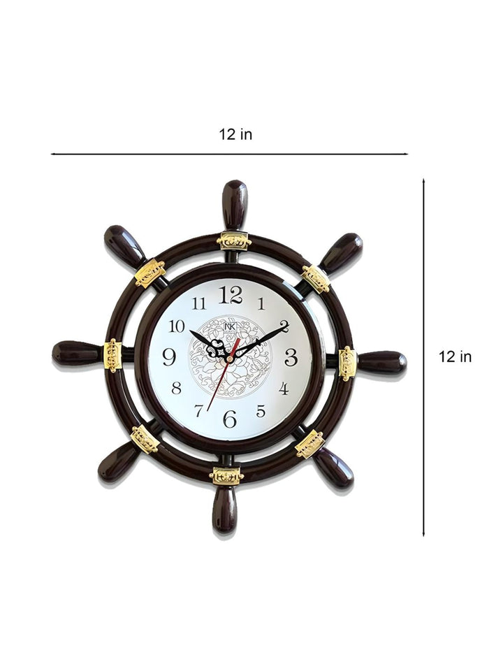 Abstract shaped wall clock