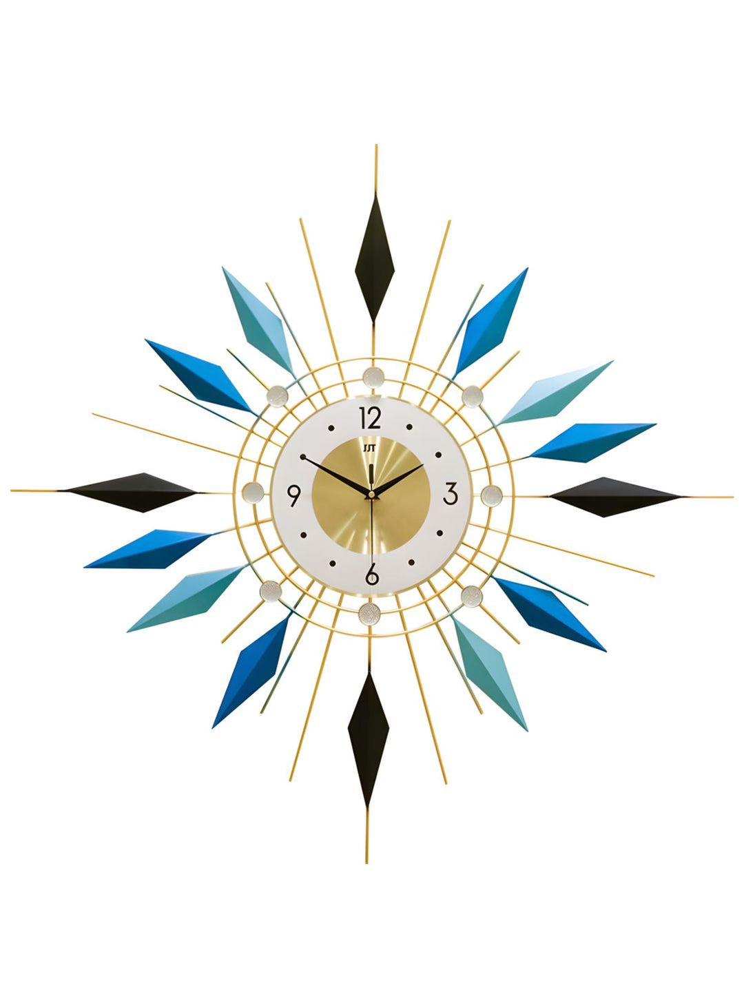 Abstract shaped wall clock