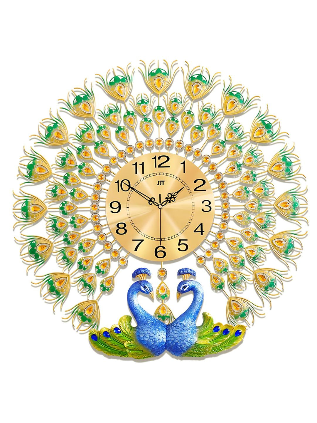 Abstract shaped wall clock