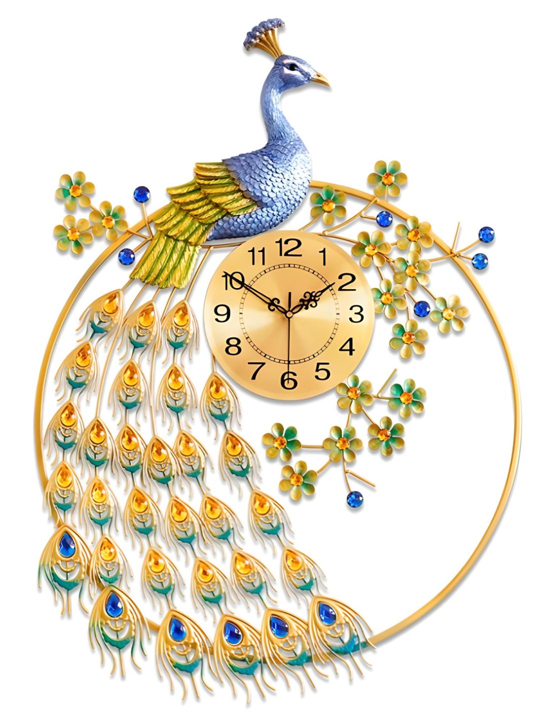 Abstract shaped wall clock