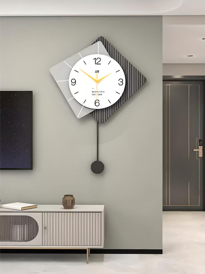 Abstract shaped wall clock