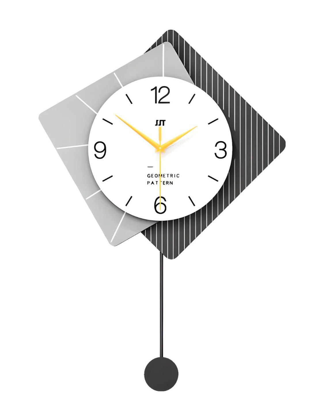 Abstract shaped wall clock