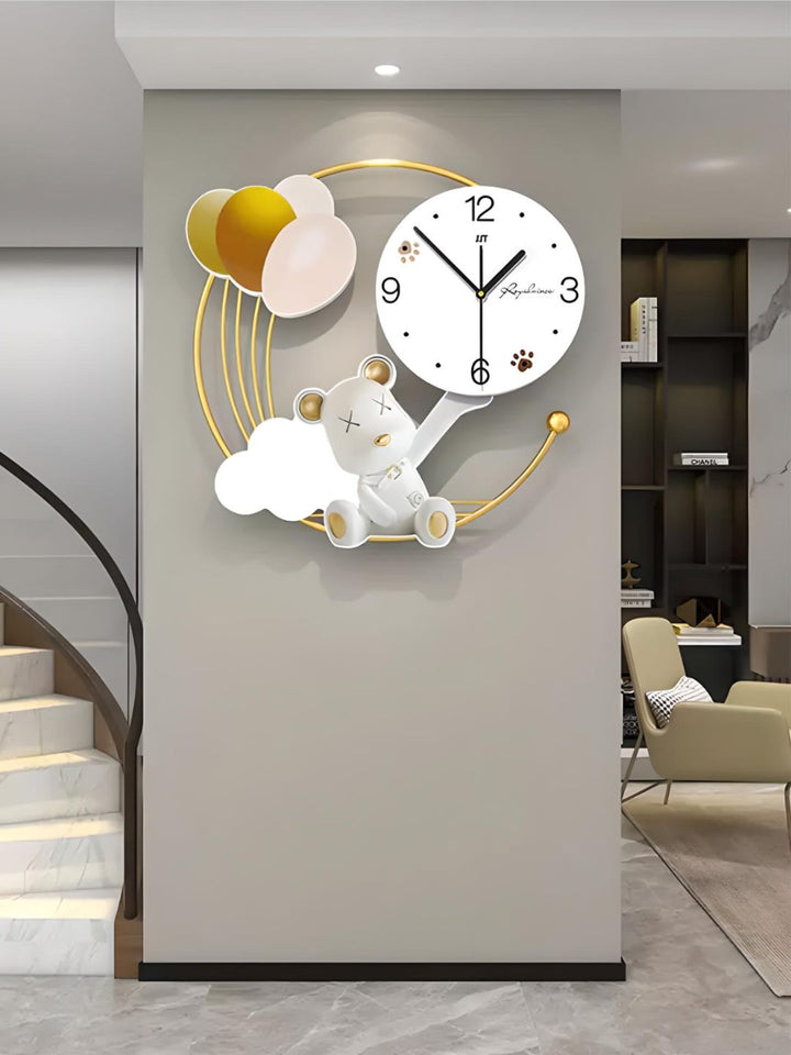 Abstract shaped wall clock