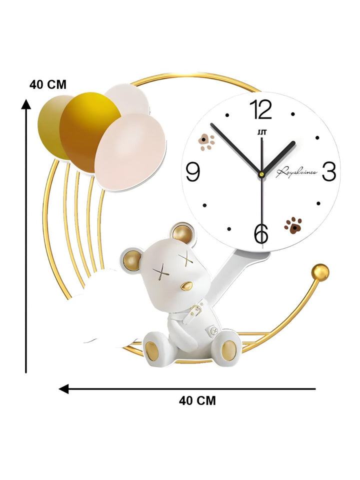Abstract shaped wall clock