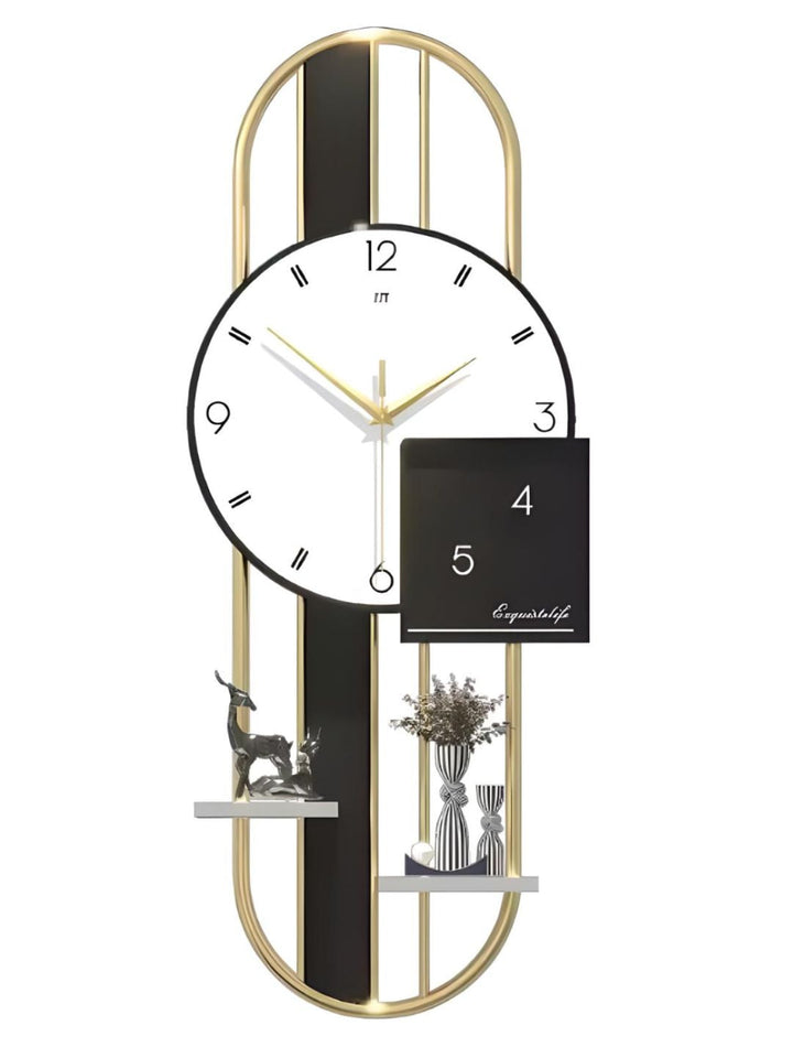 Abstract shaped wall clock
