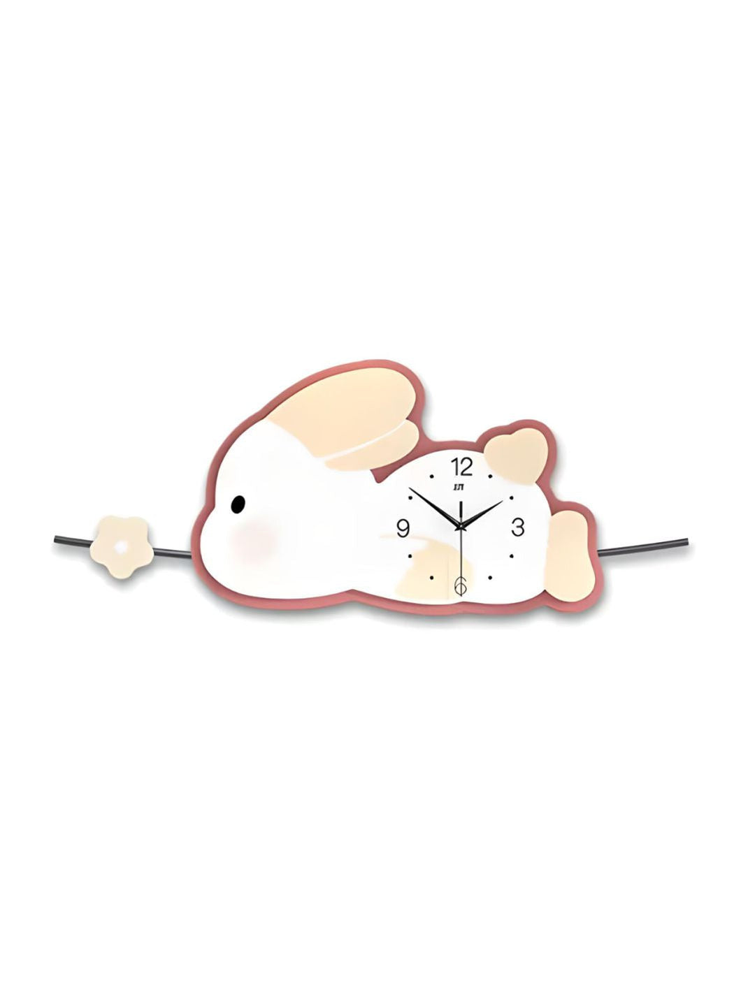 Abstract shaped wall clock