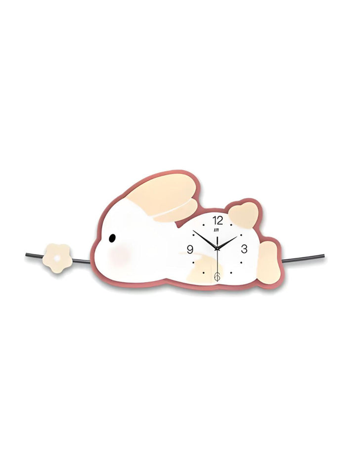 Abstract shaped wall clock
