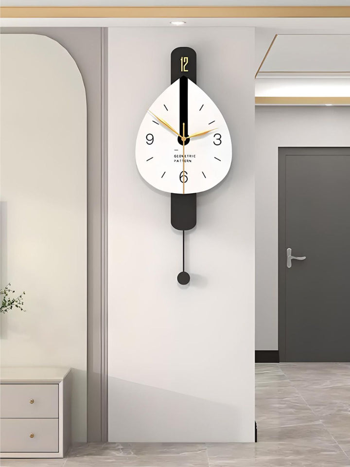 Abstract shaped wall clock