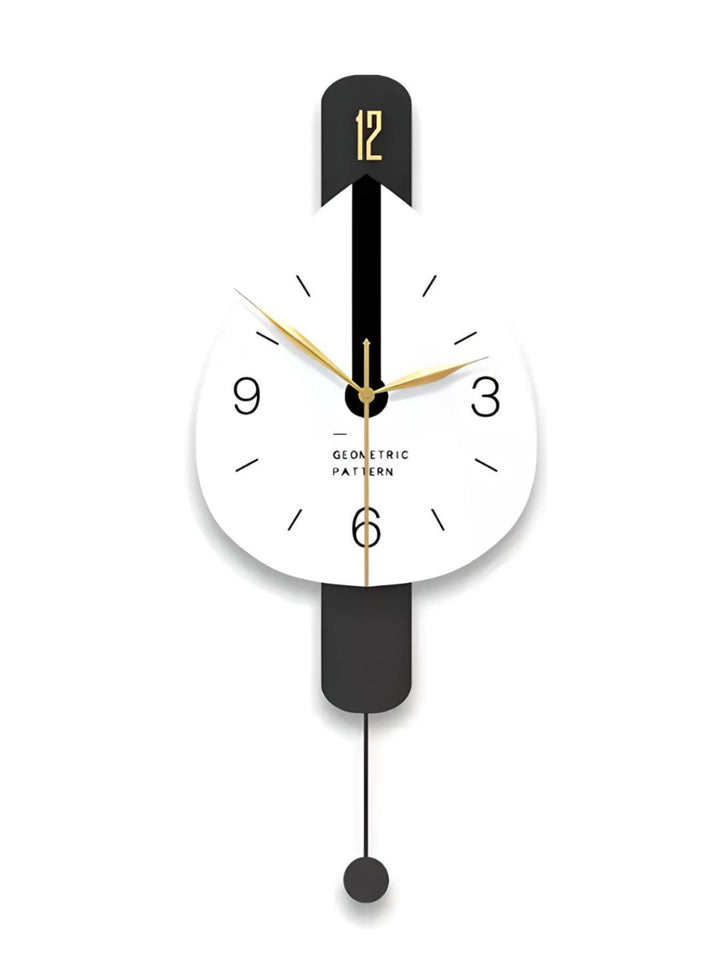 Abstract shaped wall clock