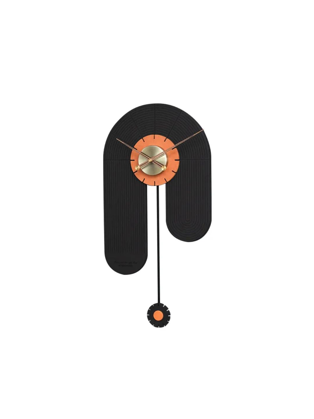 Abstract shaped wall clock