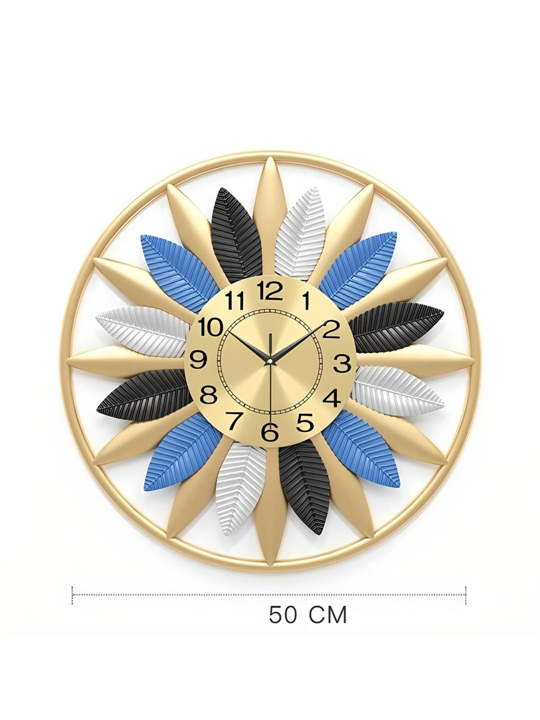 Abstract shaped wall clock