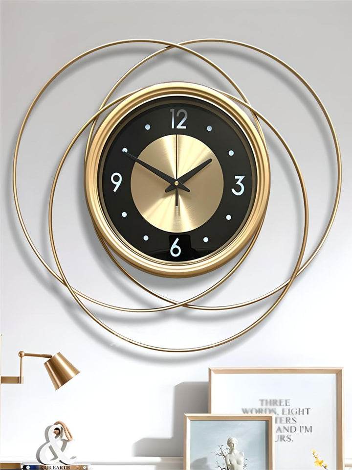 Abstract shaped wall clock