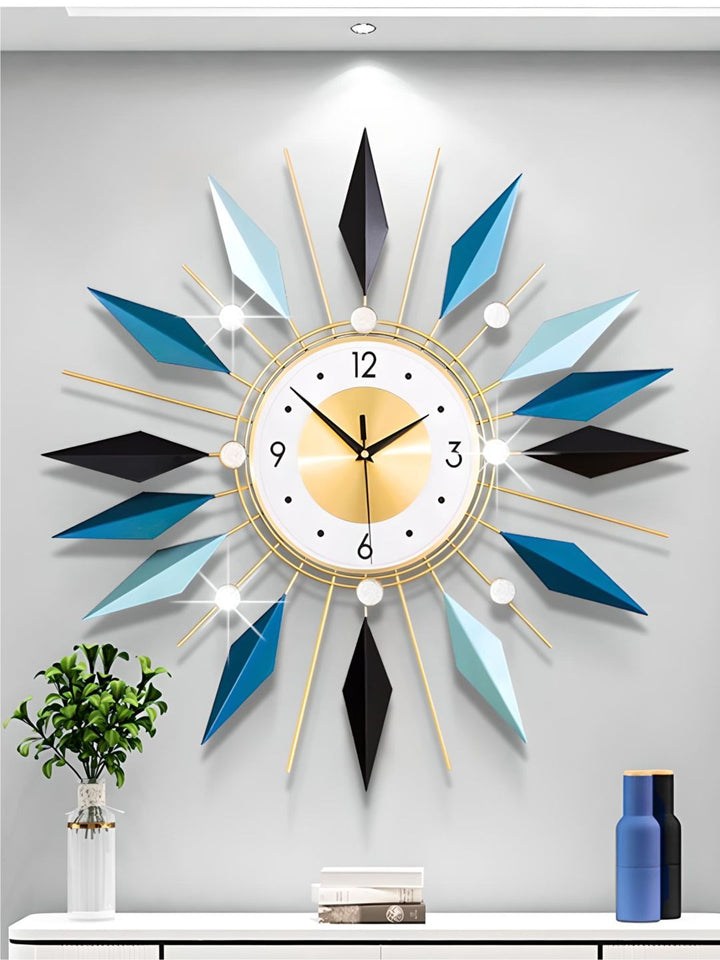 Abstract shaped wall clock