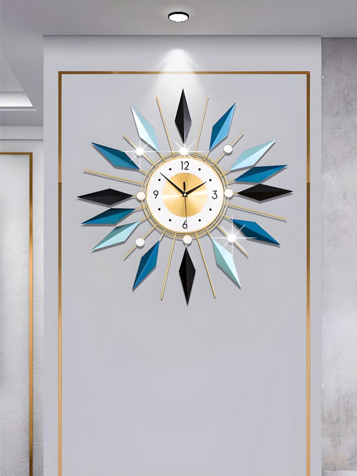Abstract shaped wall clock