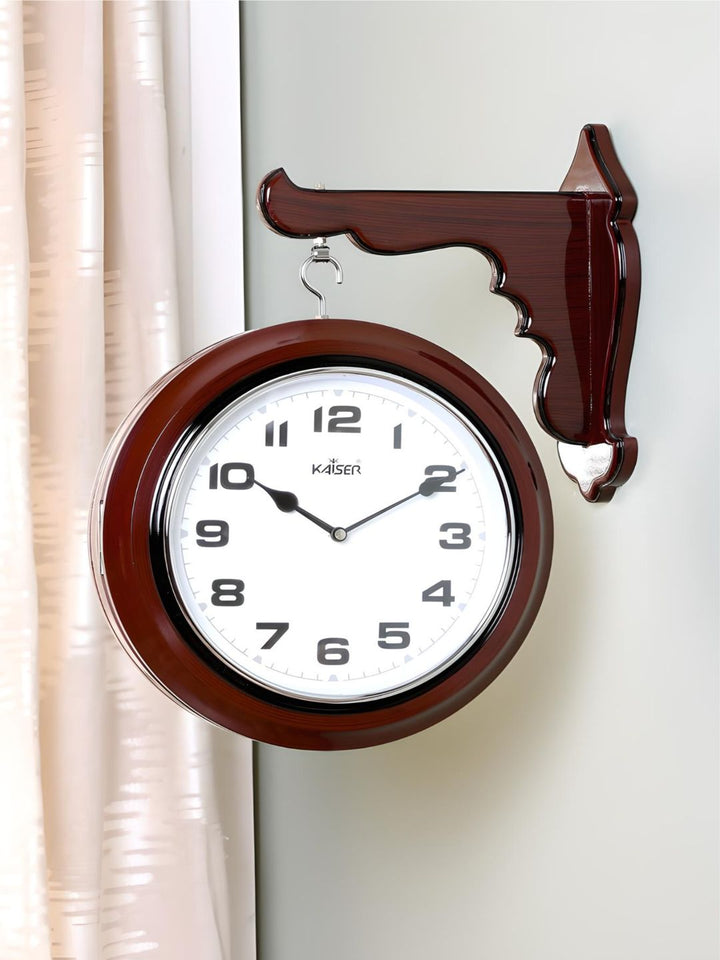 Abstract shaped wall clock