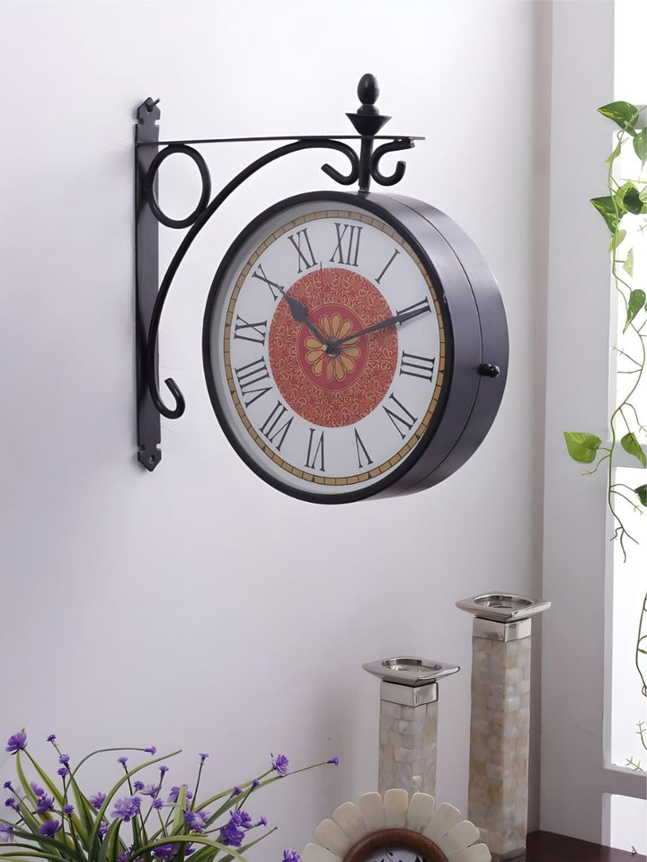 Abstract shaped wall clock