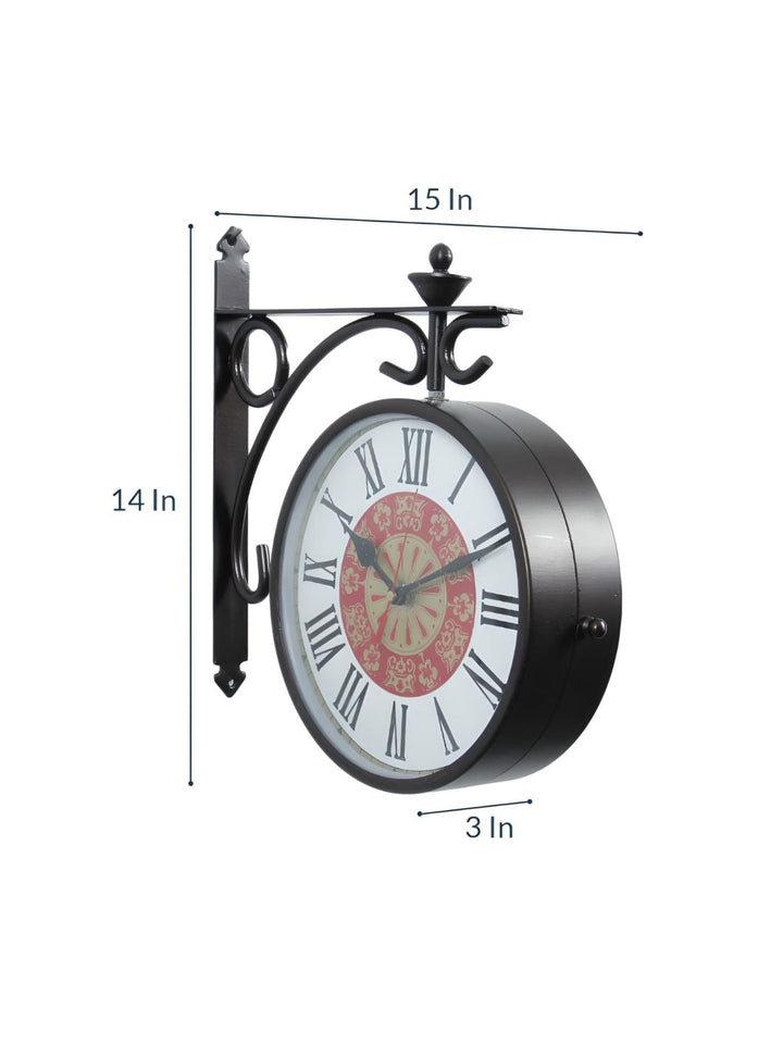 Abstract shaped wall clock