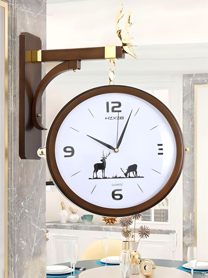 Abstract shaped wall clock