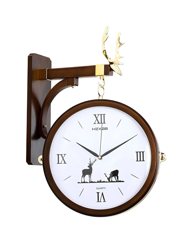 Abstract shaped wall clock