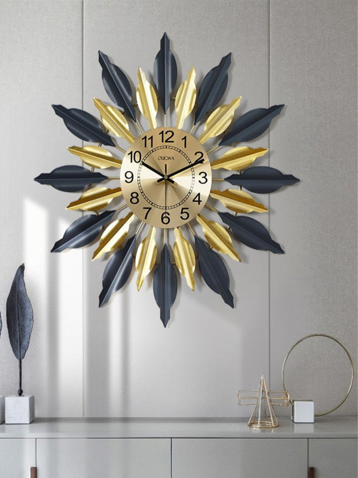 Abstract shaped wall clock