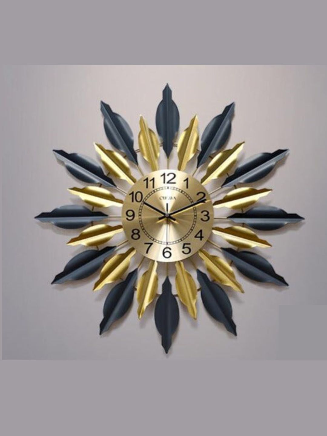 Abstract shaped wall clock