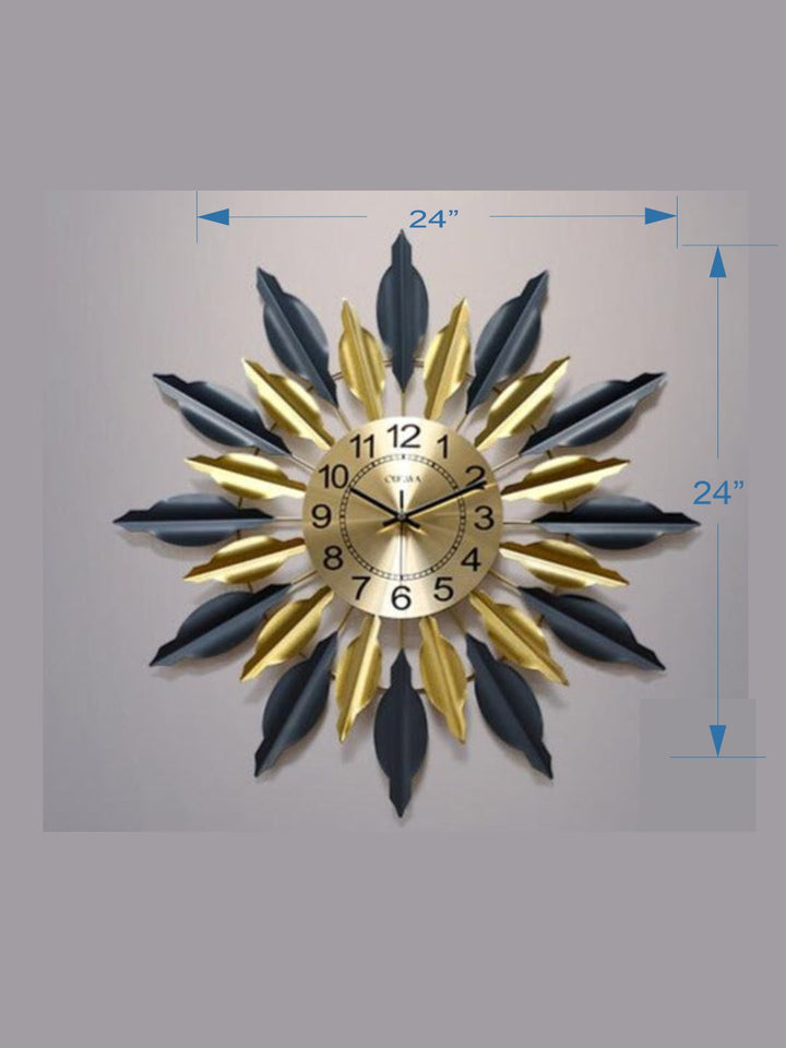 Abstract shaped wall clock