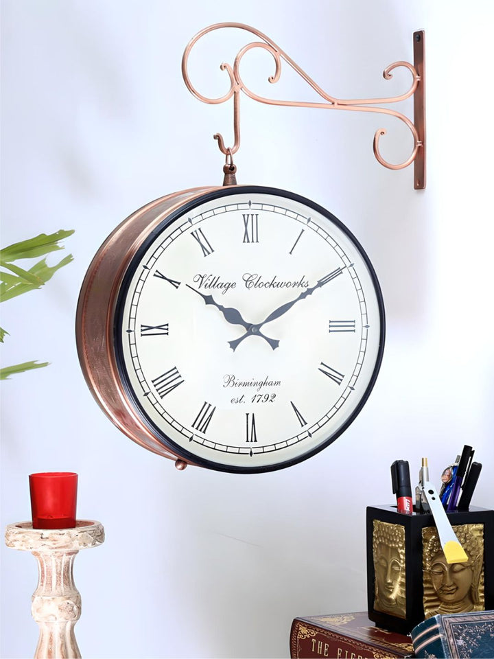 Abstract shaped wall clock