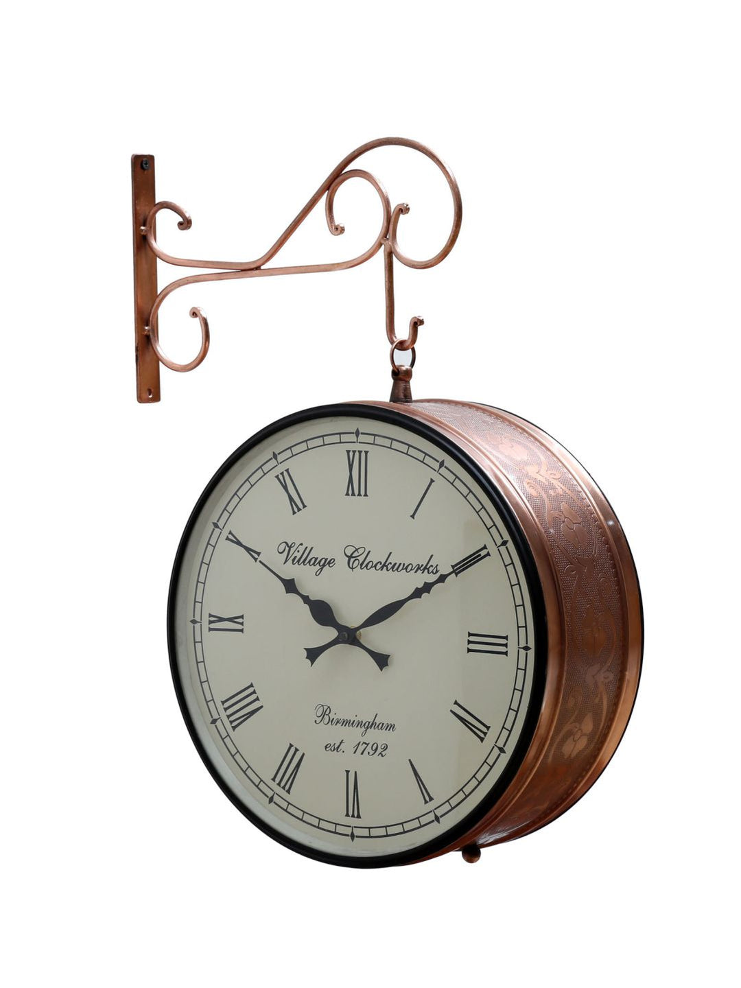 Abstract shaped wall clock