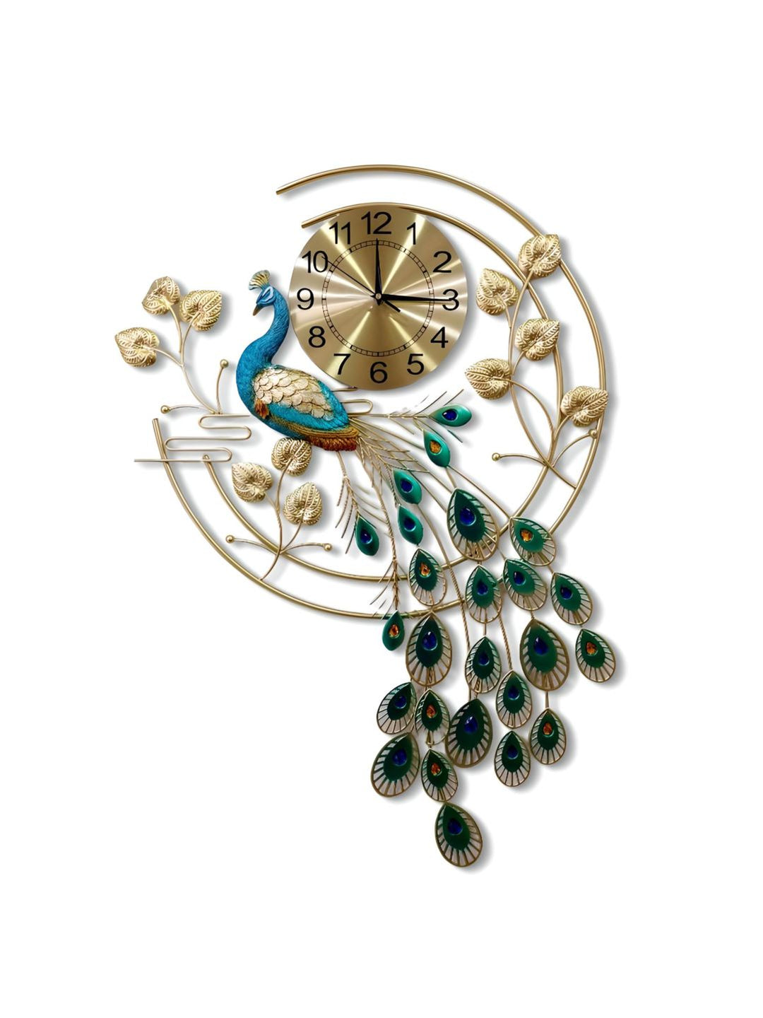 Abstract shaped wall clock