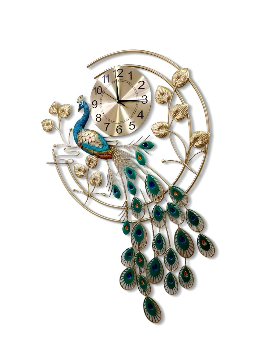 Abstract shaped wall clock