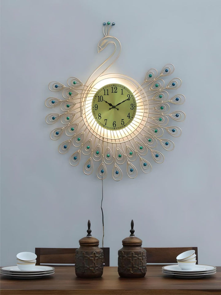 Abstract shaped wall clock