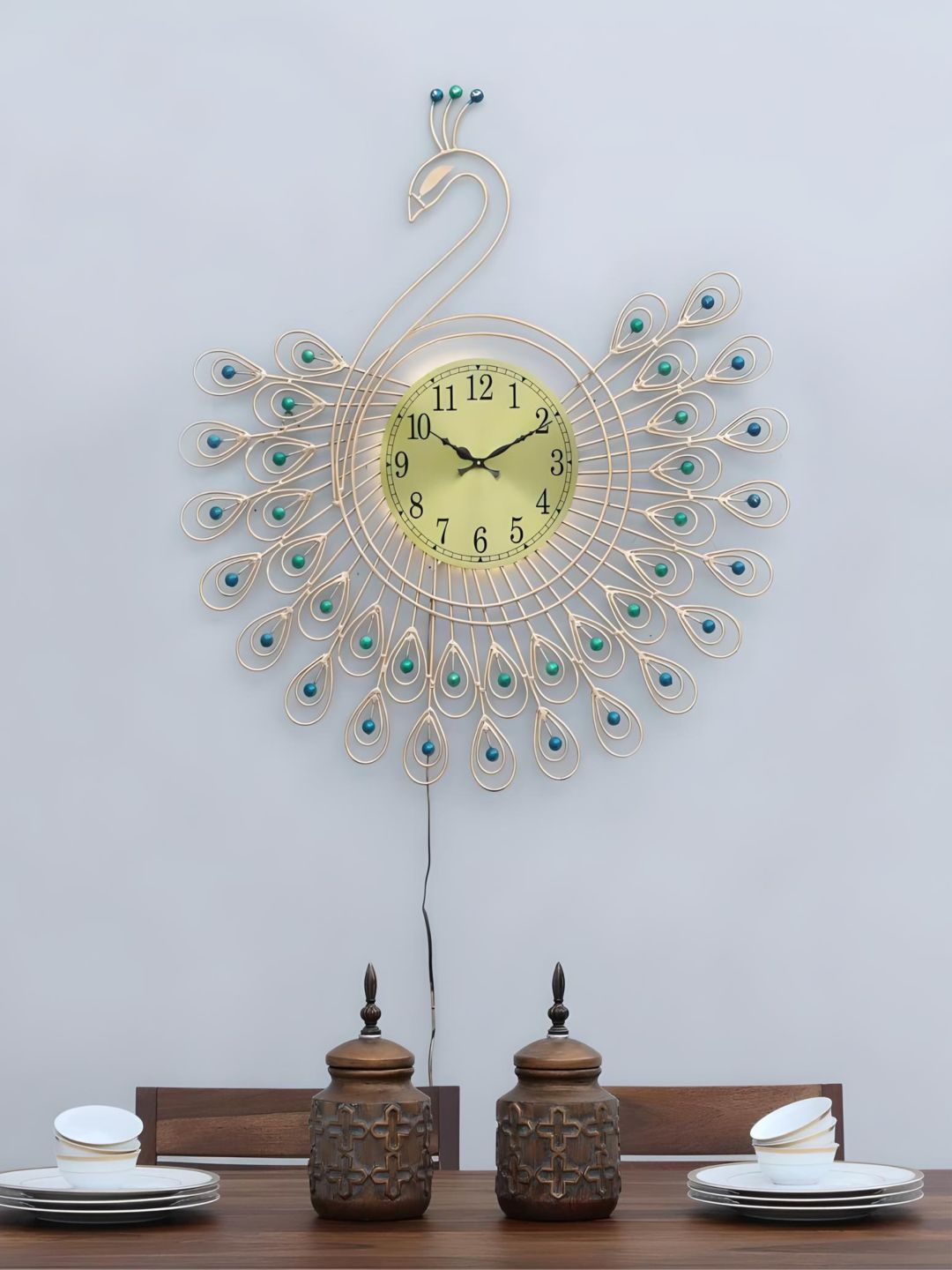 Abstract shaped wall clock