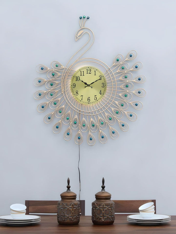 Abstract shaped wall clock