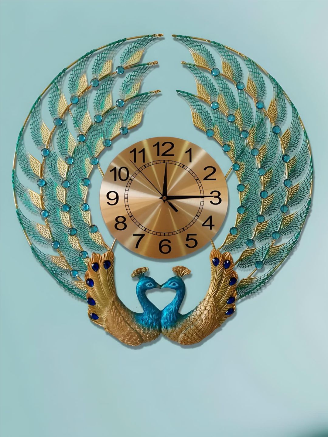 Abstract shaped wall clock