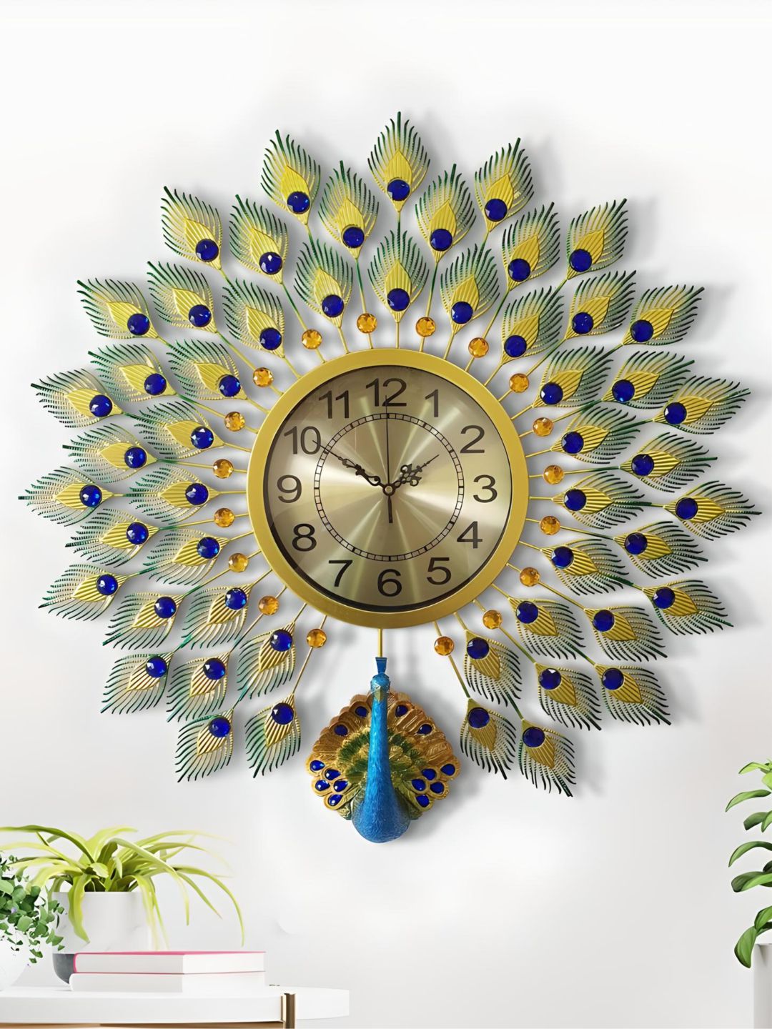 Abstract shaped wall clock